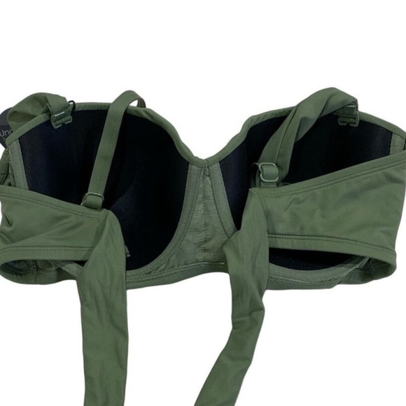 COCO REEF Women's Charisma Bra-Sized Bikini Top Palm Green 32/34DD swimwear top - Picture 7 of 16